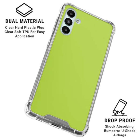 Color Pop Laser Lime Galaxy A13 5G Clear Case