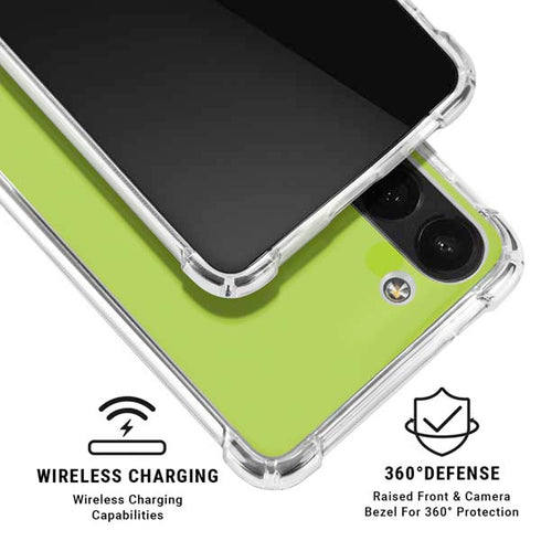 Color Pop Laser Lime Galaxy A13 5G Clear Case