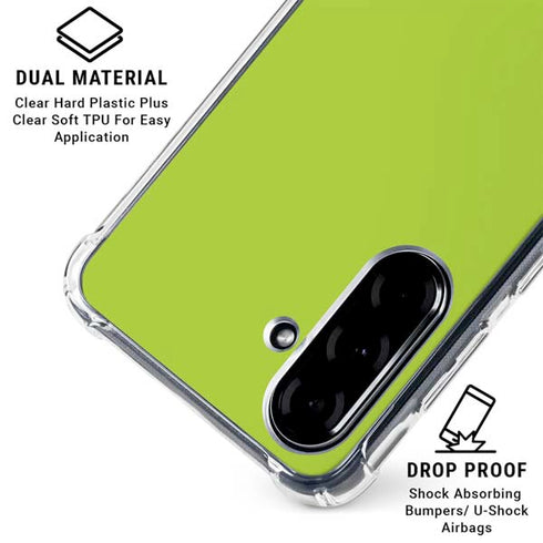 Color Pop Laser Lime Galaxy A36 5G Clear Case