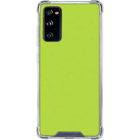 Color Pop Laser Lime Galaxy S20 FE Clear Case