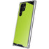 Color Pop Laser Lime Galaxy S22 Ultra Clear Case