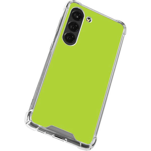 Color Pop Laser Lime Galaxy S23 Clear Case