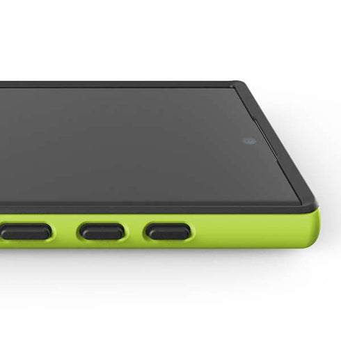 Color Pop Laser Lime Galaxy S23 Ultra Pro Case