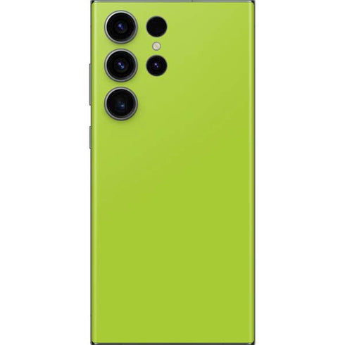 Color Pop Laser Lime Galaxy S23 Ultra Skin