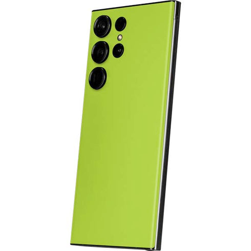 Color Pop Laser Lime Galaxy S23 Ultra Skin