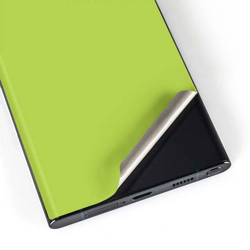 Color Pop Laser Lime Galaxy S23 Ultra Skin