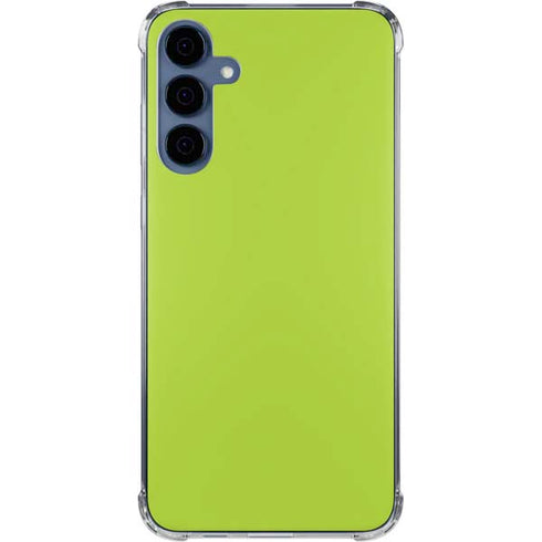 Color Pop Laser Lime Galaxy S24 Clear Case