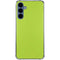 Color Pop Laser Lime Galaxy S24 Clear Case