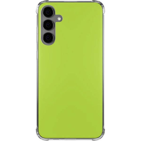 Color Pop Laser Lime Galaxy S24 Plus Clear Case