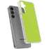 Color Pop Laser Lime Galaxy S24 Plus Clear Case