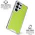 Color Pop Laser Lime Galaxy S25 Ultra Clear Case