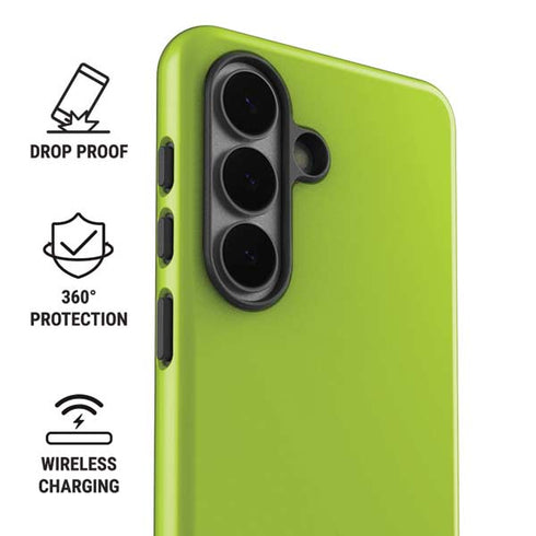 Color Pop Laser Lime Galaxy S26 Plus Impact Case