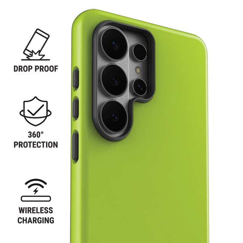 Color Pop Laser Lime Galaxy S26 Ultra Impact Case
