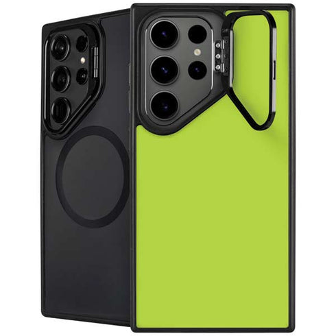 Color Pop Laser Lime Galaxy S26 Ultra Kickstand Case
