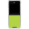 Color Pop Laser Lime Galaxy Z Flip5 5G Clear Case