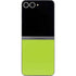 Color Pop Laser Lime Galaxy Z Flip6 Skin