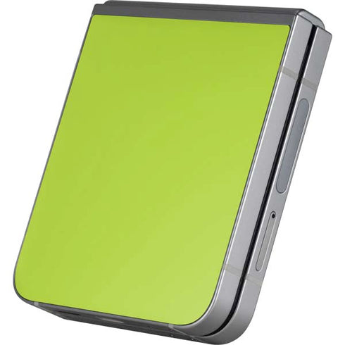 Color Pop Laser Lime Galaxy Z Flip6 Skin