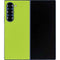 Color Pop Laser Lime Galaxy Z Fold6 Skin