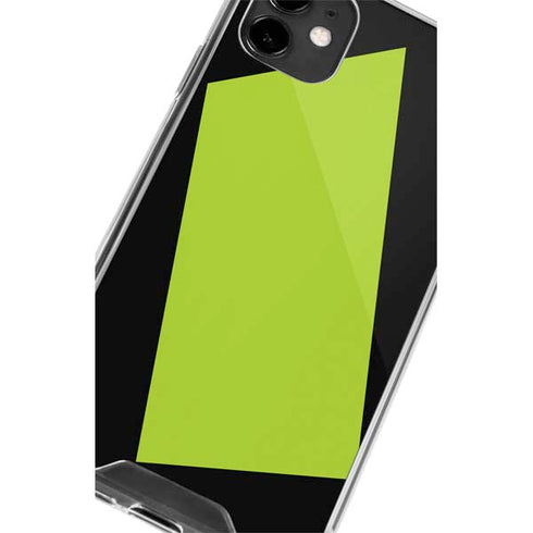 Color Pop Laser Lime iPhone 11 Clear Case