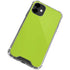 Color Pop Laser Lime iPhone 12 Mini Clear Case