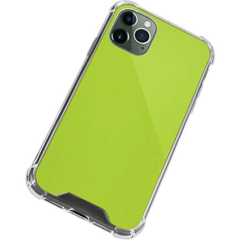 Color Pop Laser Lime iPhone 12 Pro Clear Case