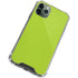 Color Pop Laser Lime iPhone 12 Pro Clear Case