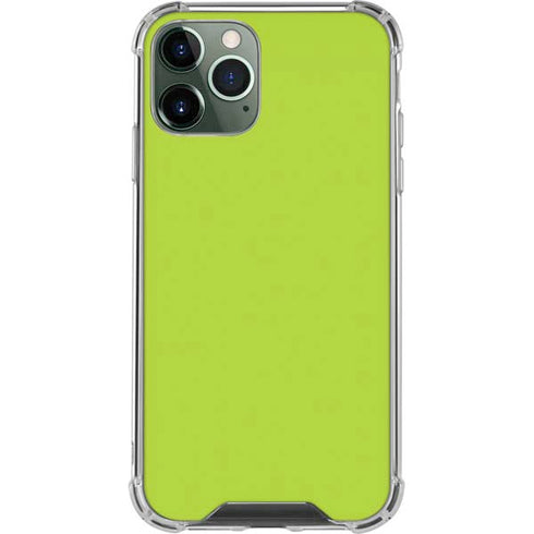 Color Pop Laser Lime iPhone 12 Pro Max Clear Case