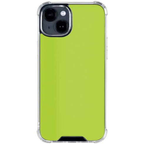 Color Pop Laser Lime iPhone 14 Clear Case