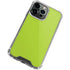 Color Pop Laser Lime iPhone 14 Pro Max Clear Case