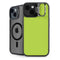Color Pop Laser Lime iPhone 15 Plus Kickstand Case