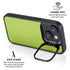 Color Pop Laser Lime iPhone 15 Plus Kickstand Case