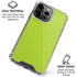 Color Pop Laser Lime iPhone 15 Pro Clear Case