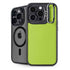 Color Pop Laser Lime iPhone 15 Pro Max Kickstand Case