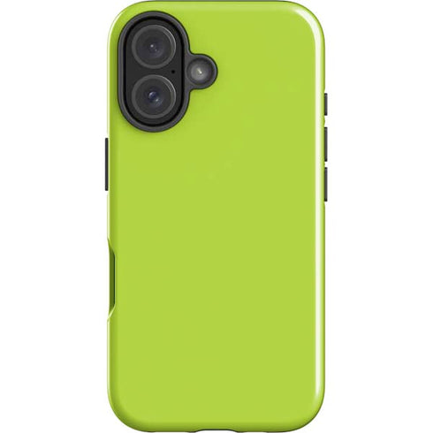 Color Pop Laser Lime iPhone 16 Plus Impact Case