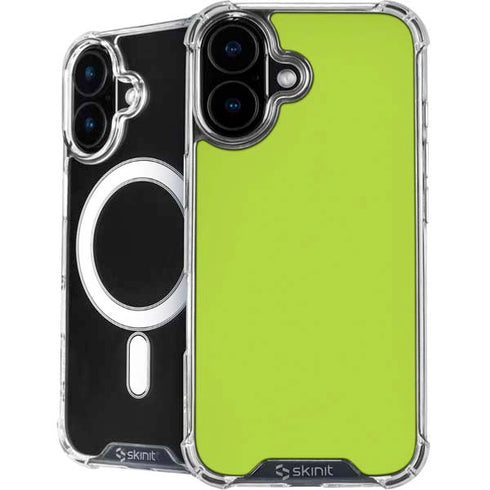 Color Pop Laser Lime iPhone 16 Plus MagSafe Case