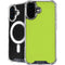 Color Pop Laser Lime iPhone 16 Plus MagSafe Case