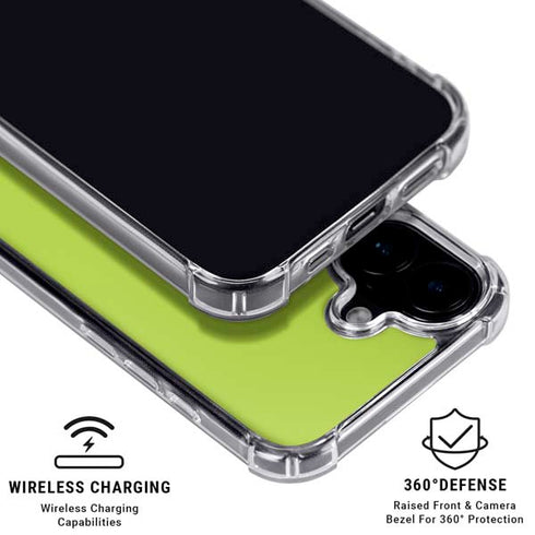 Color Pop Laser Lime iPhone 16 Plus MagSafe Case