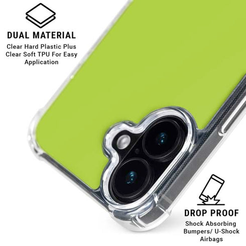 Color Pop Laser Lime iPhone 16 Plus MagSafe Case