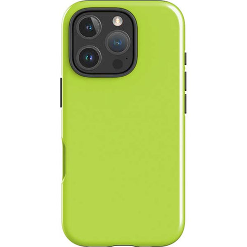 Color Pop Laser Lime iPhone 16 Pro Max Impact Case