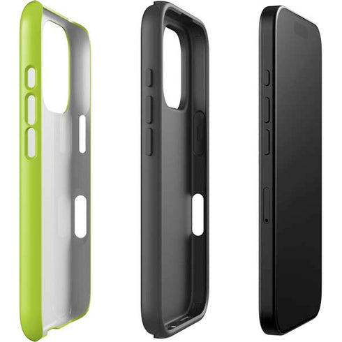 Color Pop Laser Lime iPhone 16 Pro Max Impact Case