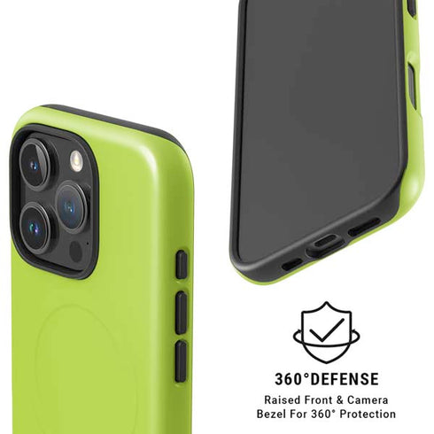Color Pop Laser Lime iPhone 16 Pro Max Magsafe Impact Case