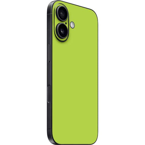 Color Pop Laser Lime iPhone 16 Skin