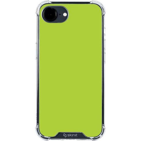 Color Pop Laser Lime iPhone 16e Clear Case