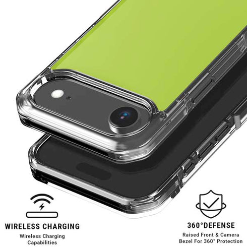 Color Pop Laser Lime iPhone 17 Air Clear Case
