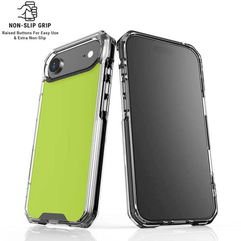 Color Pop Laser Lime iPhone 17 Air Clear Case