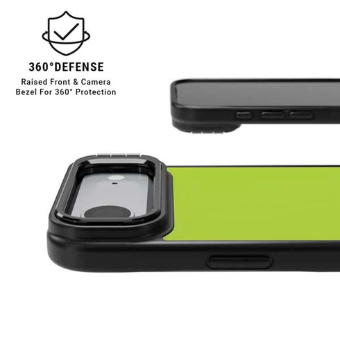 Color Pop Laser Lime iPhone 17 Air Kickstand Case