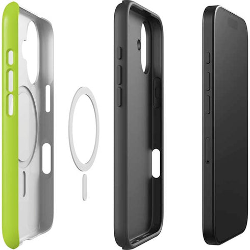 Color Pop Laser Lime iPhone 17 Magsafe Impact Case