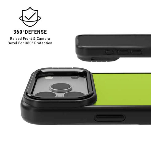 Color Pop Laser Lime iPhone 17 Pro Kickstand Case