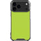Color Pop Laser Lime iPhone 17 Pro Max Clear Case