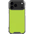 Color Pop Laser Lime iPhone 17 Pro Max Clear Case